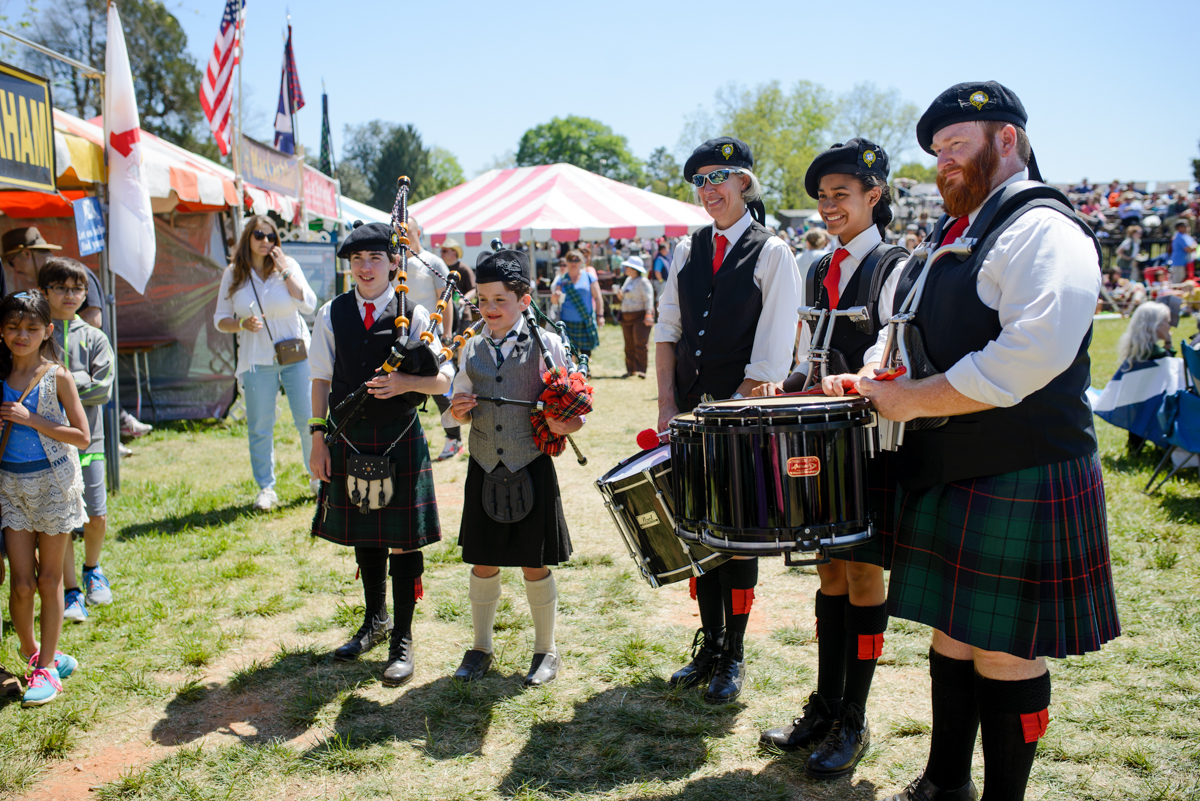 Loch Norman Highland Games 2016 There Be Pipers and Drummers